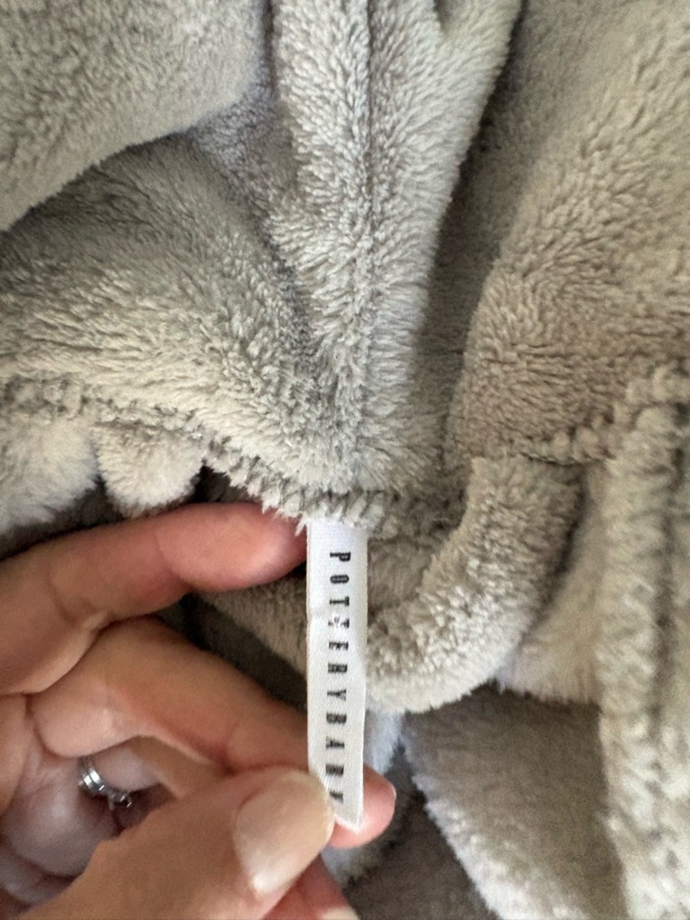 Pottery Barb cozy grey robe - Picture 4 of 6
